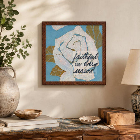 Framed Wall Art Faithful In Every Season by Dicksons, product view 5