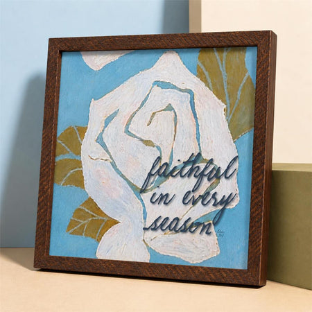 Framed Wall Art Faithful In Every Season by Dicksons, product view 6
