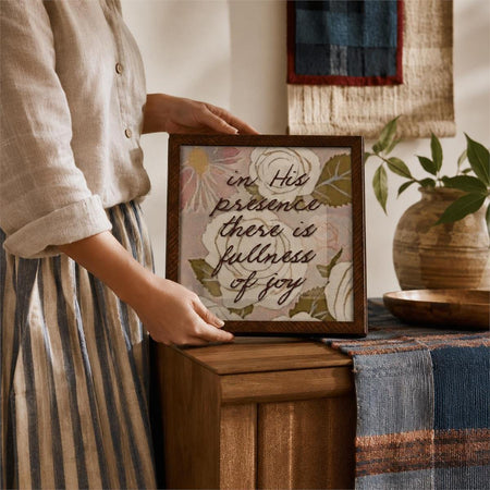 Framed Wall Art In His Presence Floral by Dicksons, product view 4