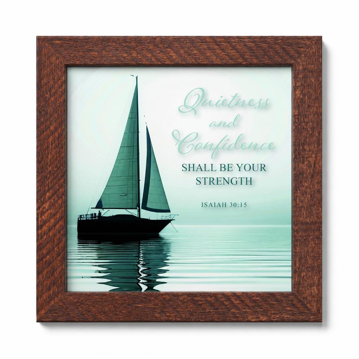 Framed Art Quietness And Confidence by Dicksons