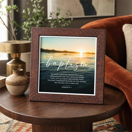 Framed Art Baptism Romans 6:4 by Dicksons, product view 5
