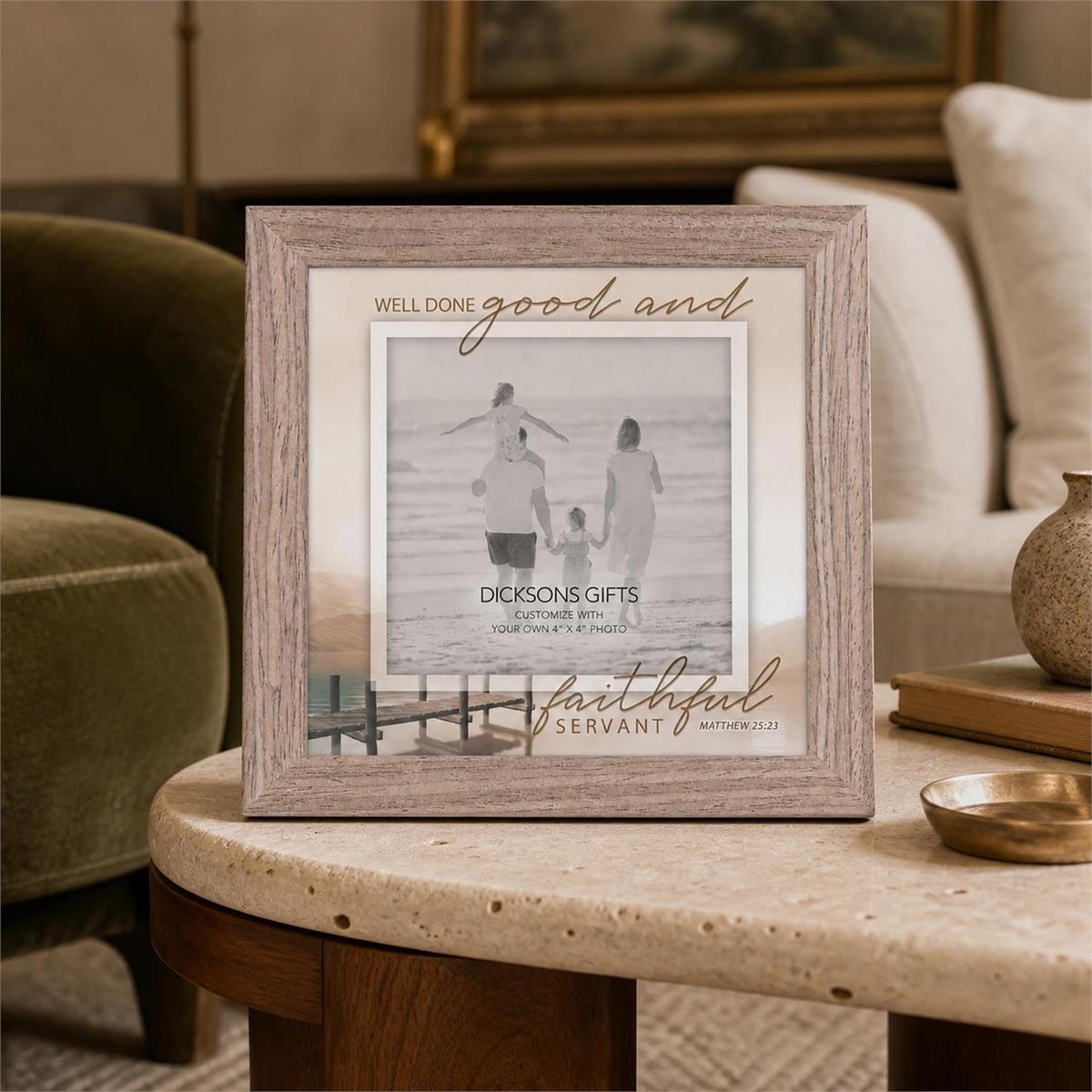 Photo Frame Well Done Good & Faithful by Dicksons, product view 5