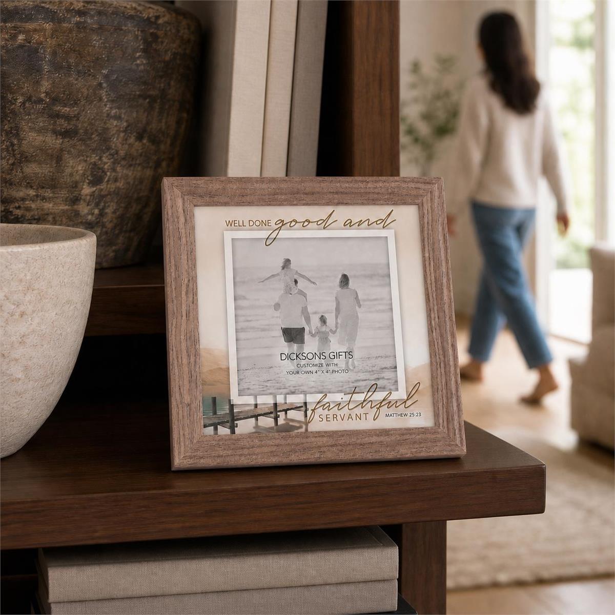 Photo Frame Well Done Good & Faithful by Dicksons, product view 6
