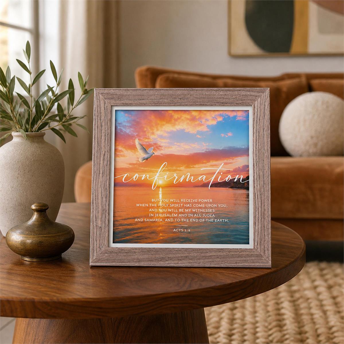 Framed Art Confirmation Acts 1:8 by Dicksons, product view 5