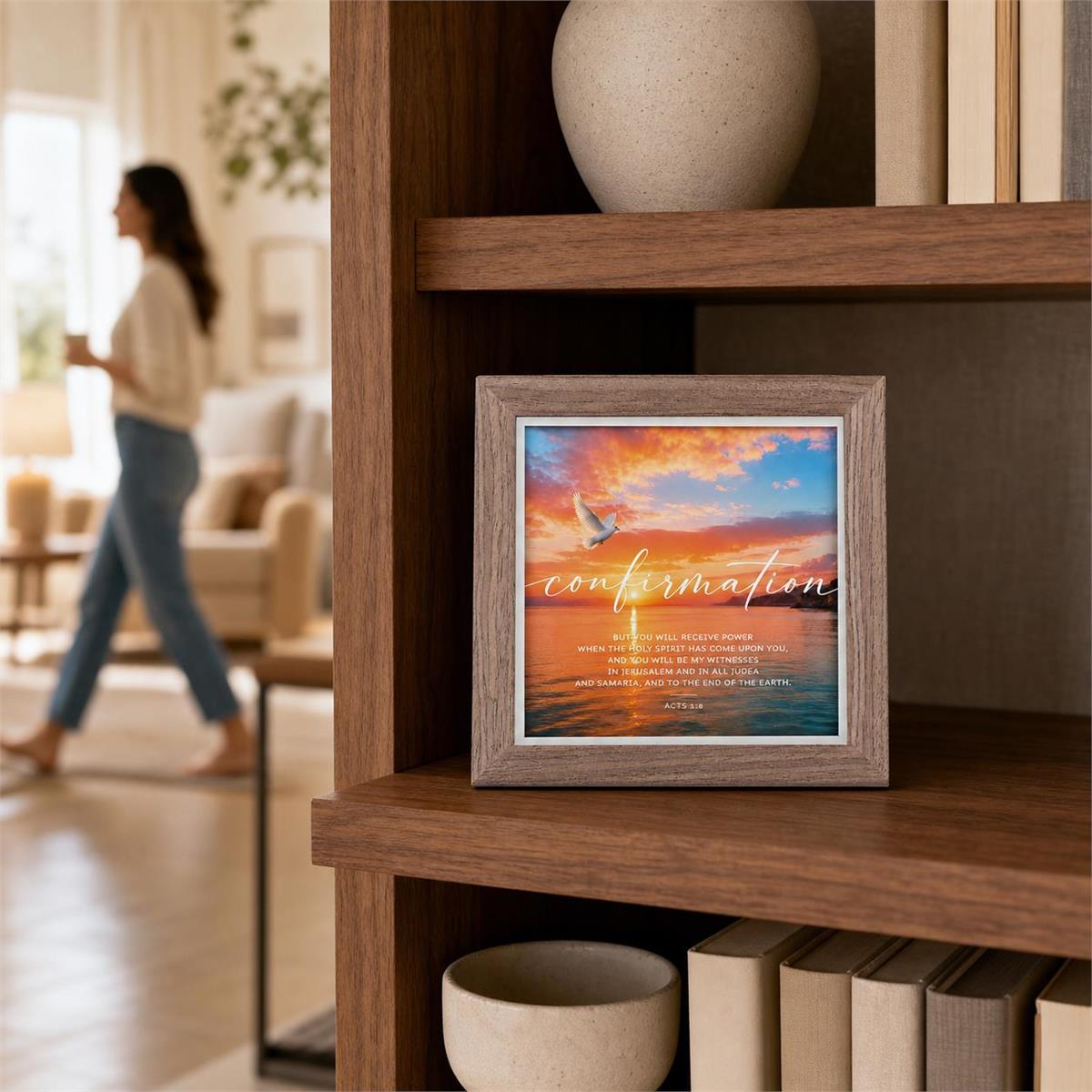 Framed Art Confirmation Acts 1:8 by Dicksons, product view 6