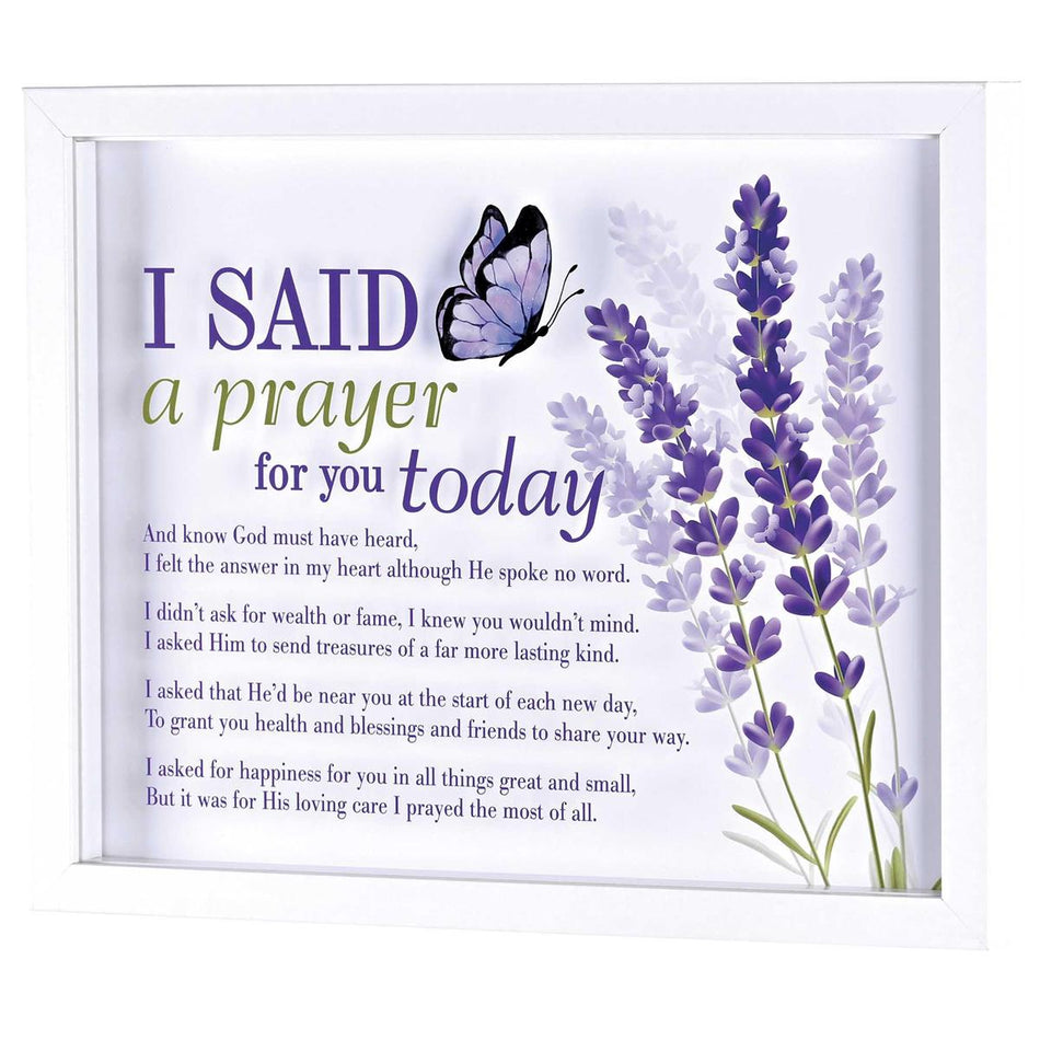 I Said A Prayer, Butterfly Flower by Dicksons