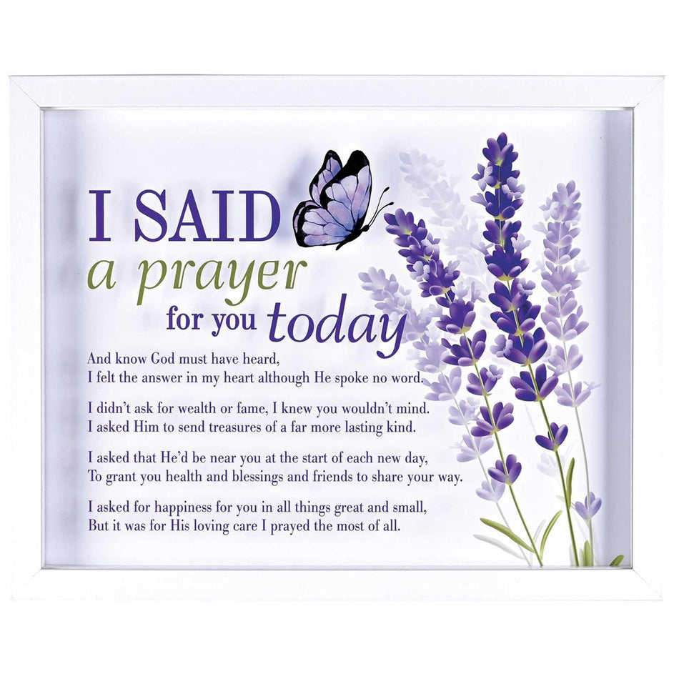 I Said A Prayer, Butterfly Flower by Dicksons, product view 2