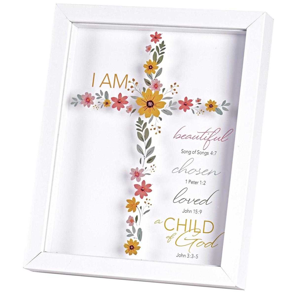 Framed Art I Am Chosen Child Girl by Dicksons