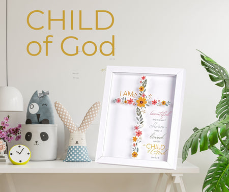 Framed Art I Am Chosen Child Girl by Dicksons, product view 3
