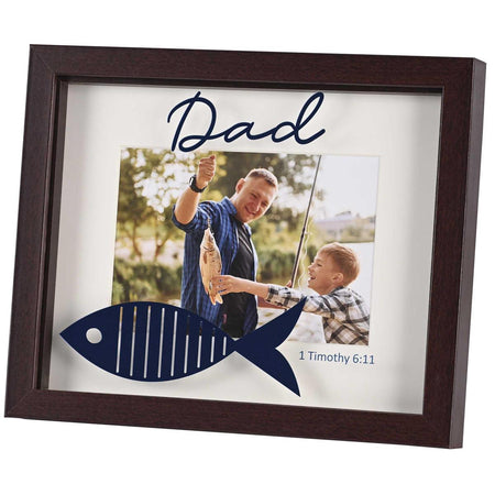 Photo Frame Dad With Navy Fish by Dicksons