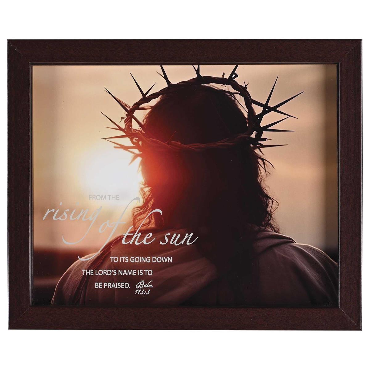 Framed Art Jesus From The Rising by Dicksons, product view 2