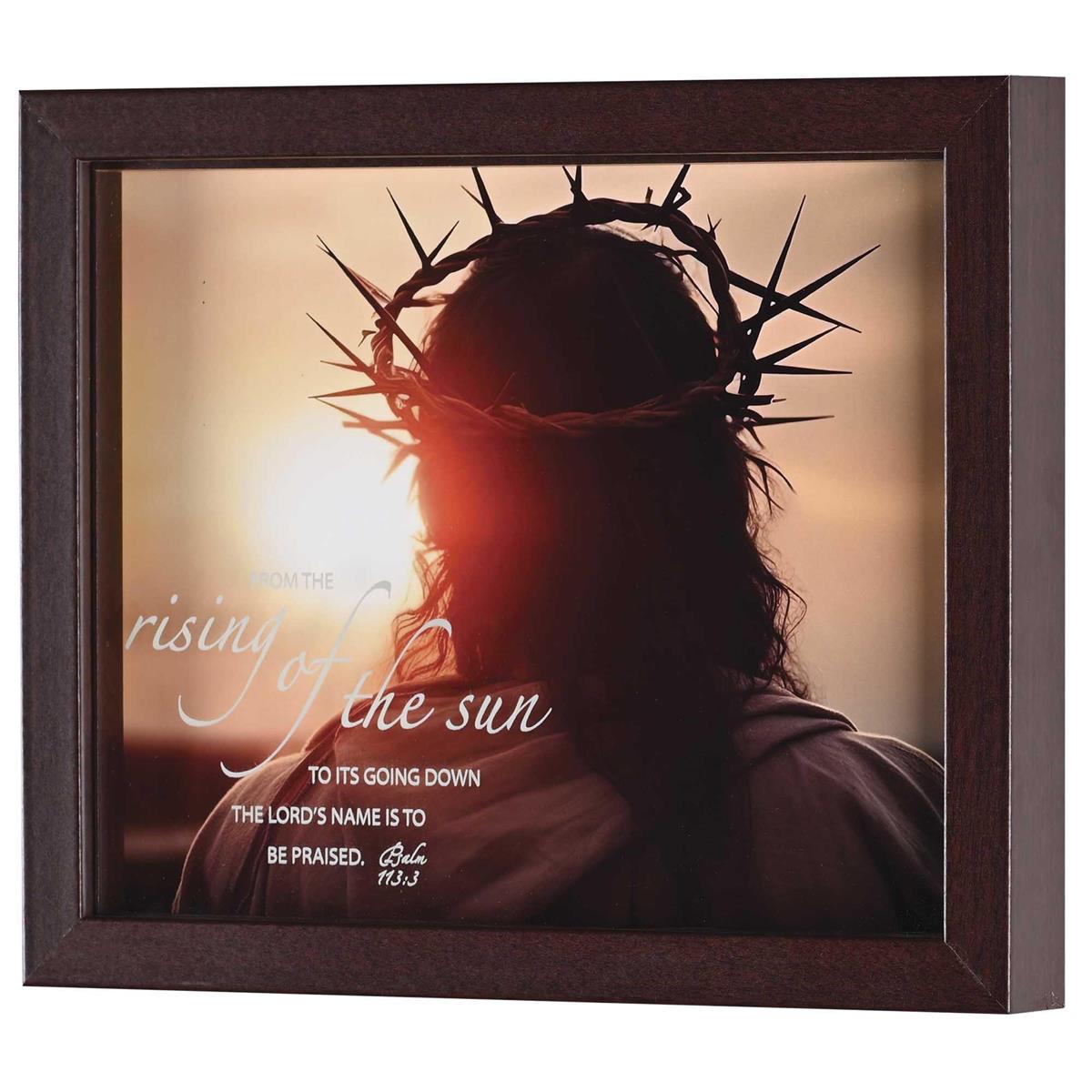 Framed Art Jesus From The Rising by Dicksons, product view 3