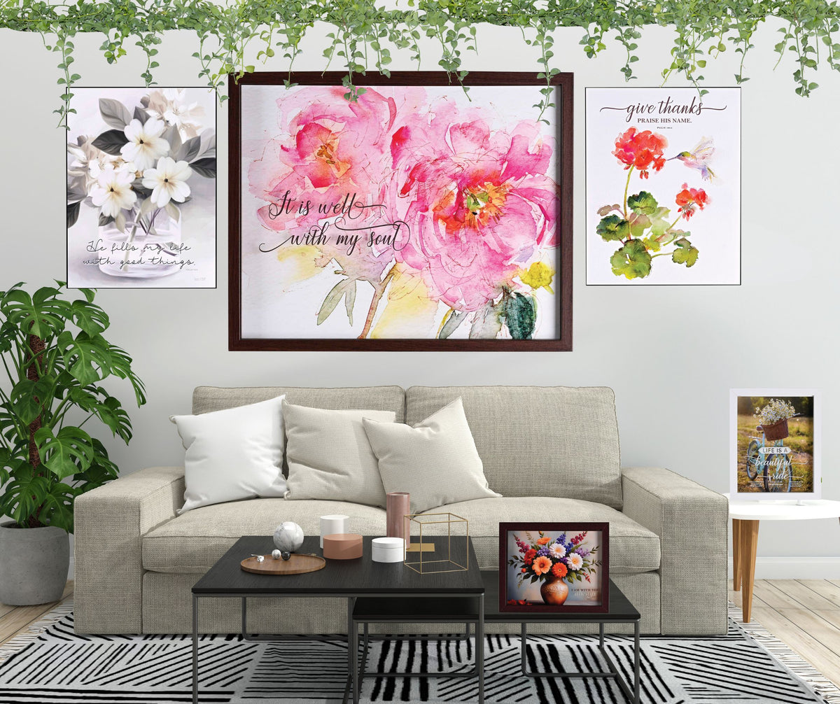 Framed Art Floral With You Always by Dicksons, product view 5