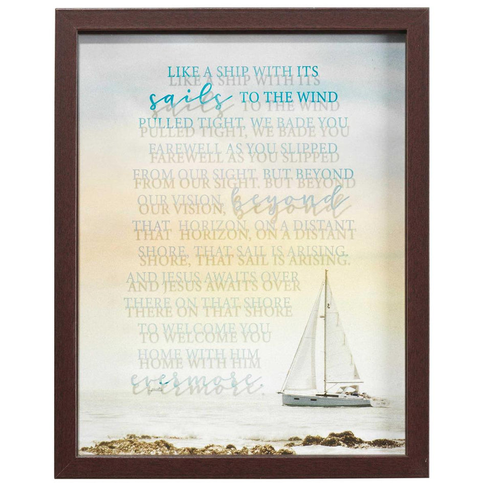 Framed Wall Art We Bade You Farewell by Dicksons, product view 2