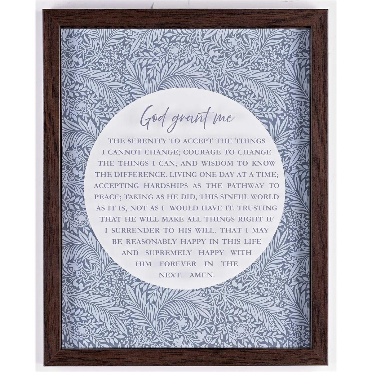 Framed Wall Art The Serenity Prayer by Dicksons, product view 2