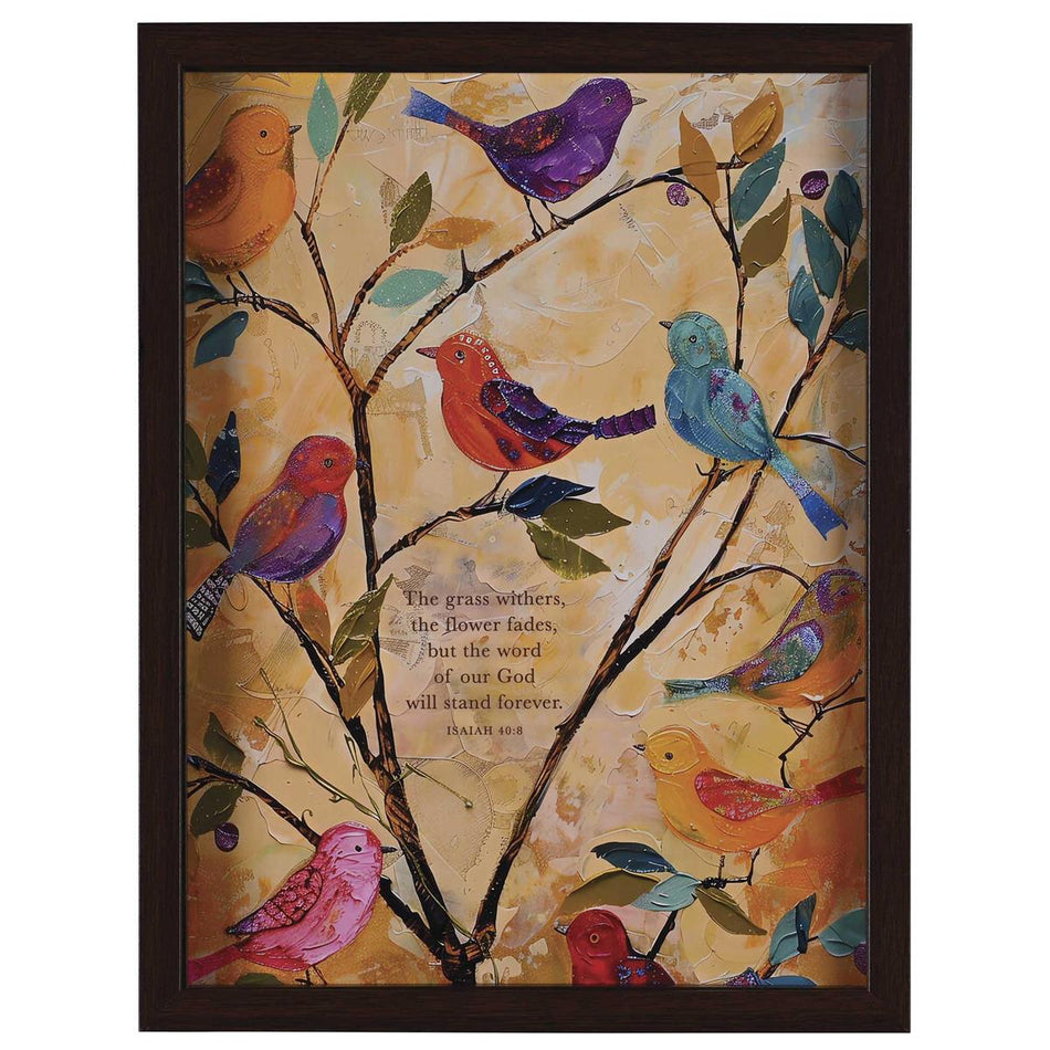 Inspirational Christian Wall Hanging Shadow Box Style Framed Wall Décor (FRMWDWAL-1216-8) by Dicksons, product view 2