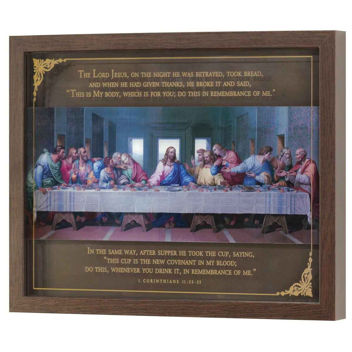 Framed Wall Art The Last Supper 14x11 by Dicksons