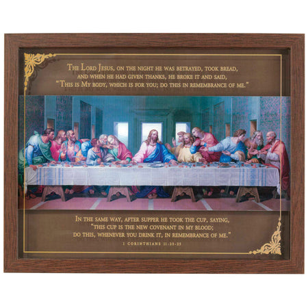 Framed Wall Art The Last Supper 14x11 by Dicksons, product view 2