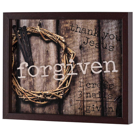 Framed Wall Art Forgiven 14x11 by Dicksons