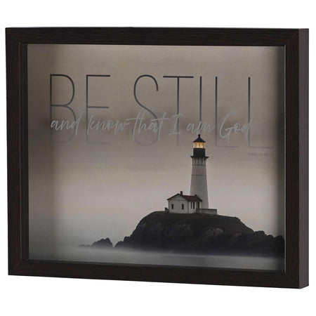 Framed Wall Art Be Still And Know by Dicksons