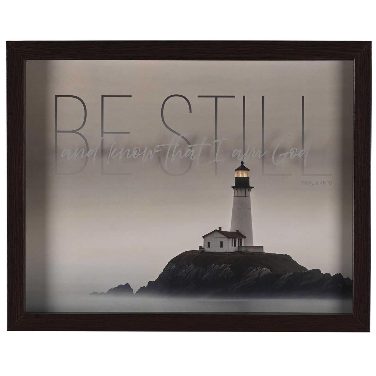 Framed Wall Art Be Still And Know by Dicksons, product view 2