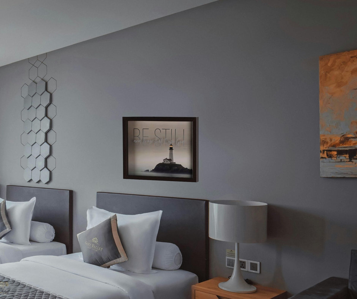Framed Wall Art Be Still And Know by Dicksons, product view 3