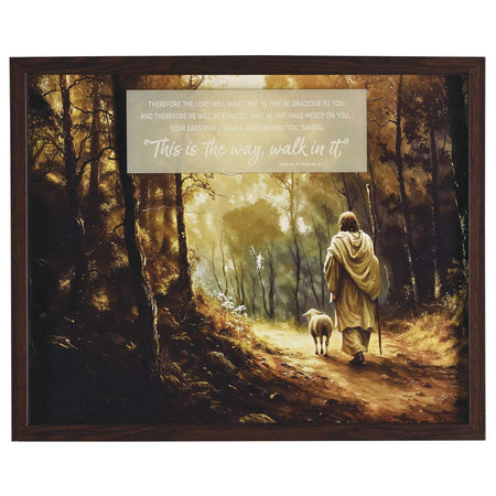 Framed Wall Art Jesus This Is The Way by Dicksons, product view 2