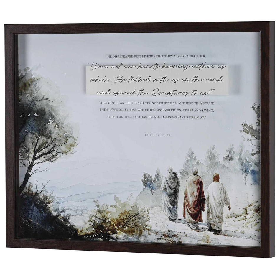 Inspirational Christian Wall Hanging Shadow Box Style Framed Wall Décor (FRMWDWAL-2016-4) by Dicksons