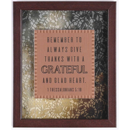 Framed Wall Art Always Give Thanks 8x10 by Dicksons, product view 3