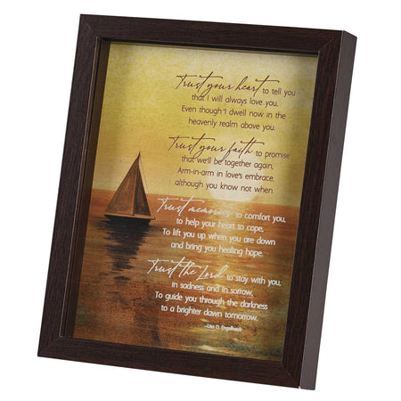 Framed Art Trust Your Heart 8x10 by Dicksons