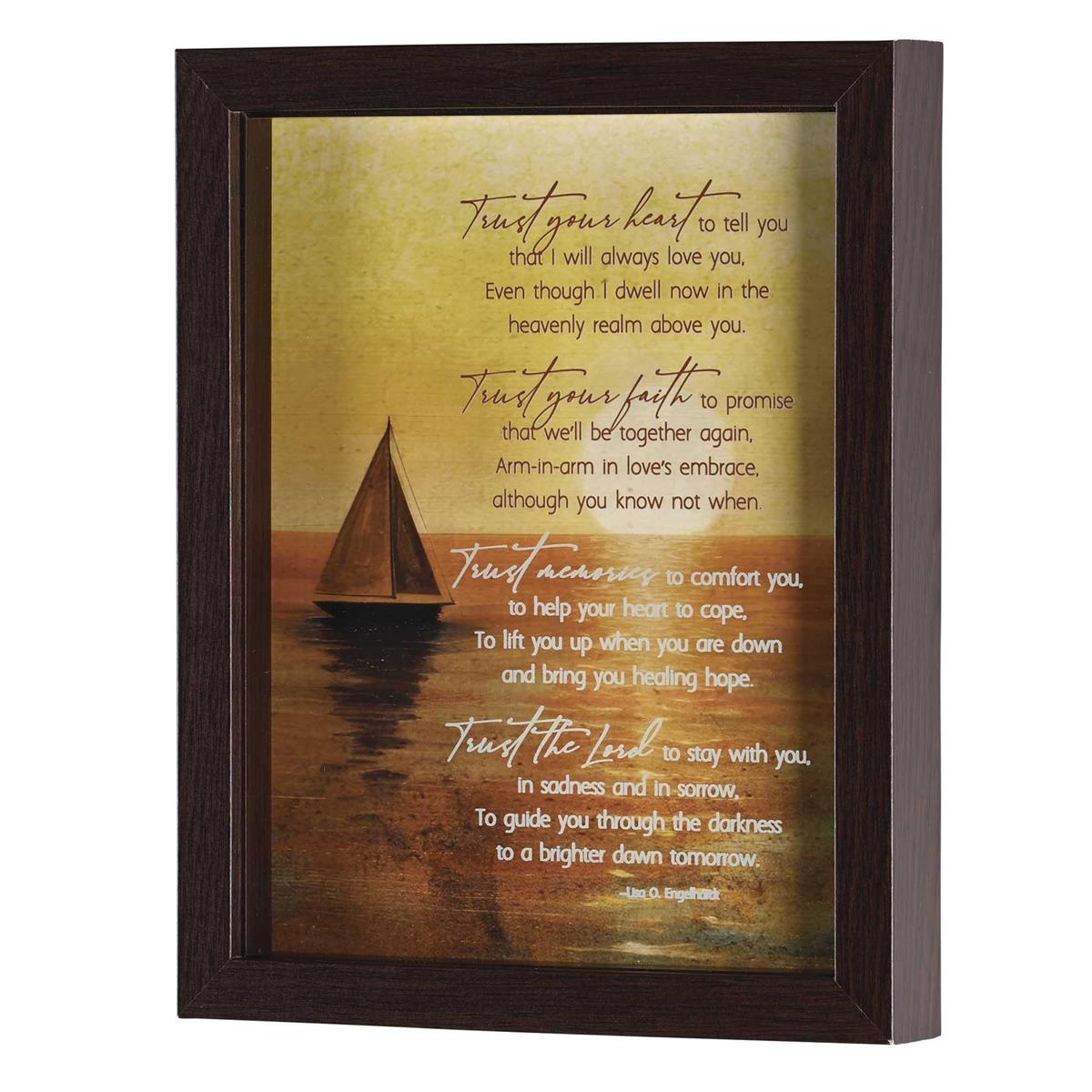 Framed Art Trust Your Heart 8x10 by Dicksons, product view 3