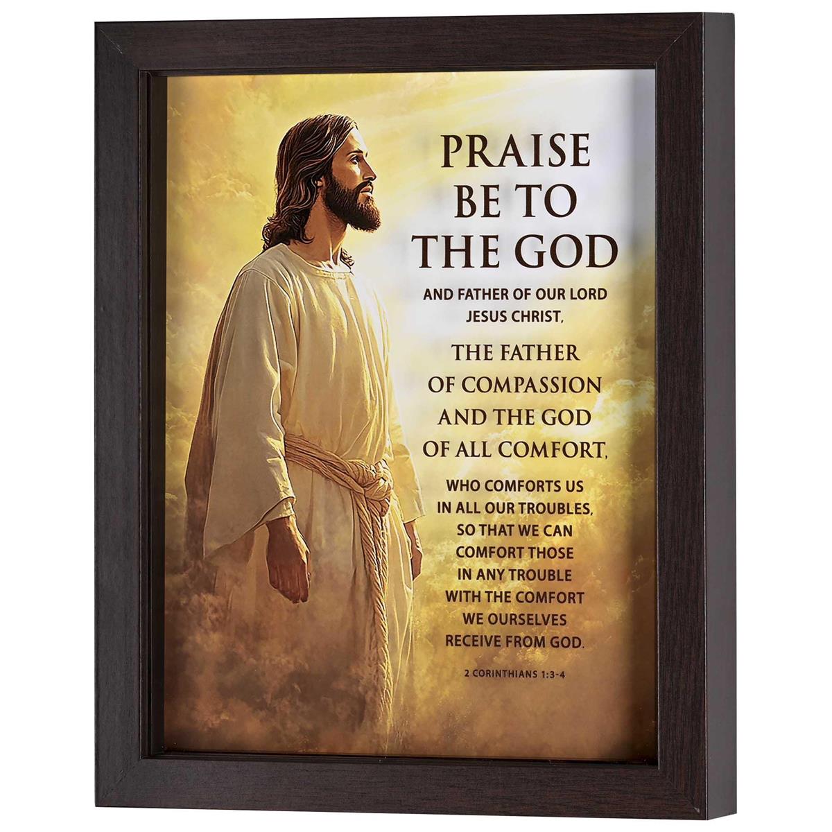 Framed Art Praise Be To The God 8x10 by Dicksons, product view 3
