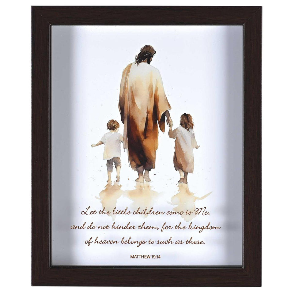 Inspirational Christian Wall Hanging Shadow Box Style Framed Wall Décor (FRMWDWAL-810-25) by Dicksons, product view 2