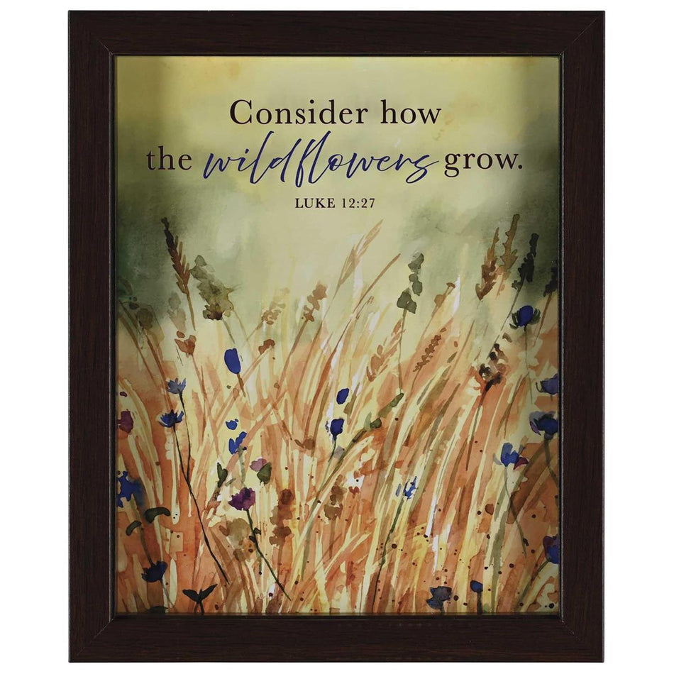 Inspirational Christian Wall Hanging Shadow Box Style Framed Wall Décor (FRMWDWAL-810-26) by Dicksons, product view 2