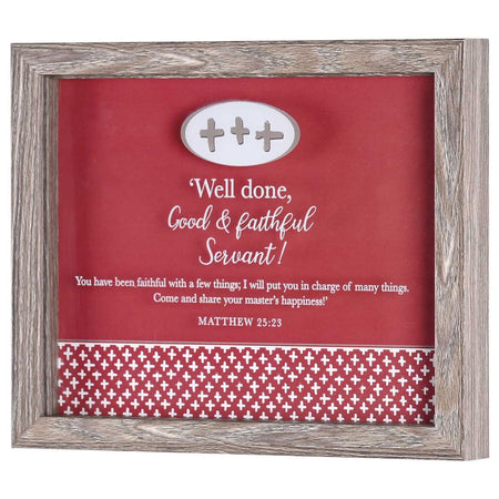 Framed Art Faithful Servant Well by Dicksons, product view 2