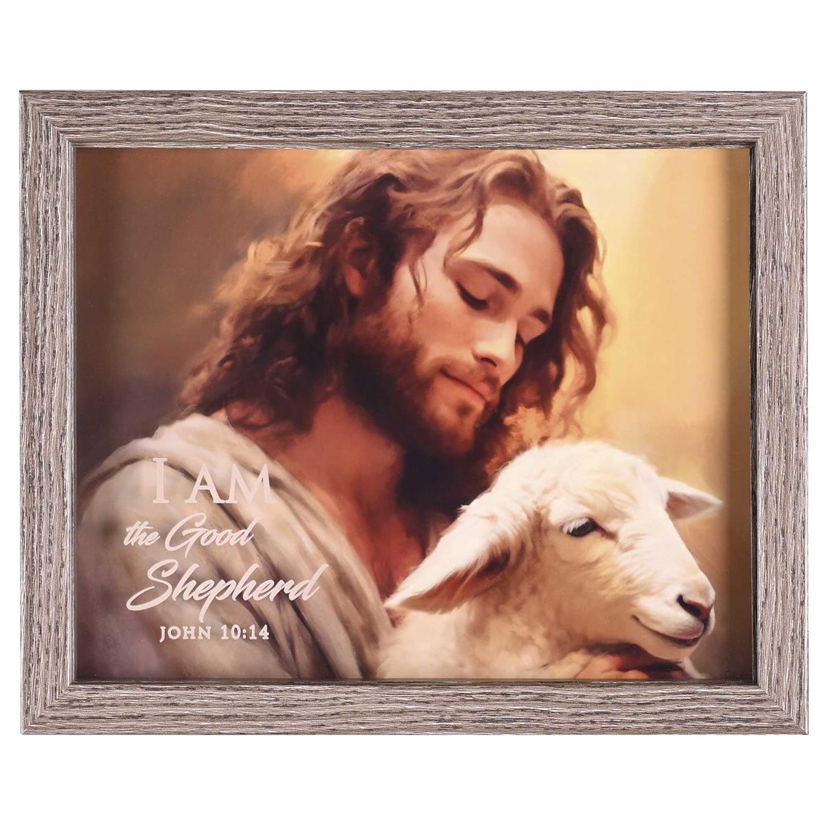 Framed Wall Art I Am The Good Shepherd by Dicksons, product view 3