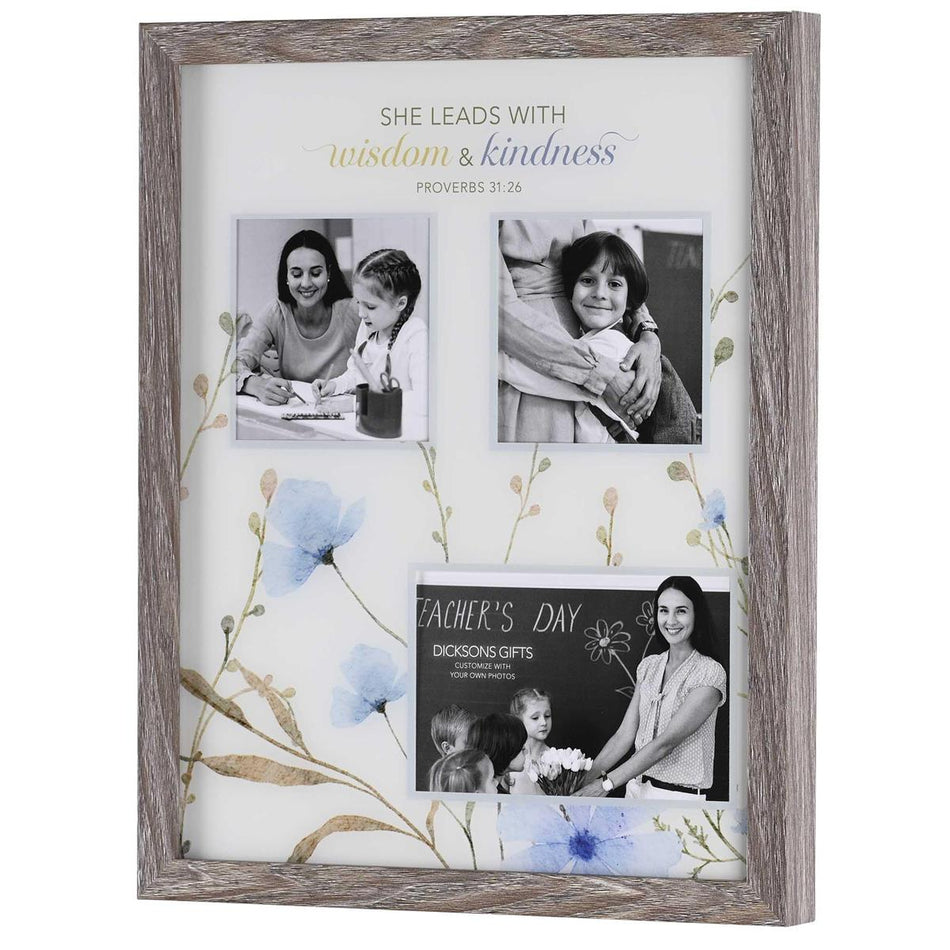 Wall Photo Frame Floral She Lead by Dicksons