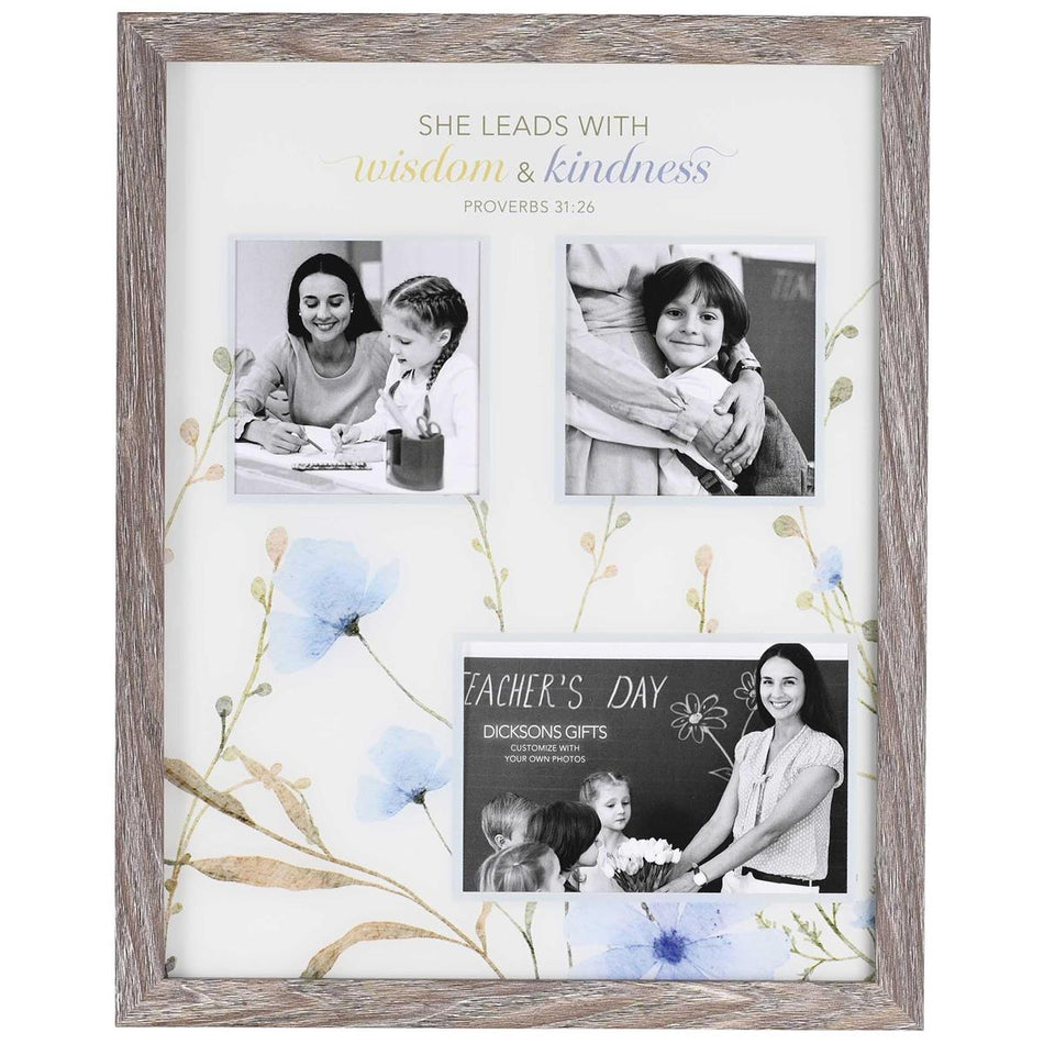 Wall Photo Frame Floral She Lead by Dicksons, product view 2