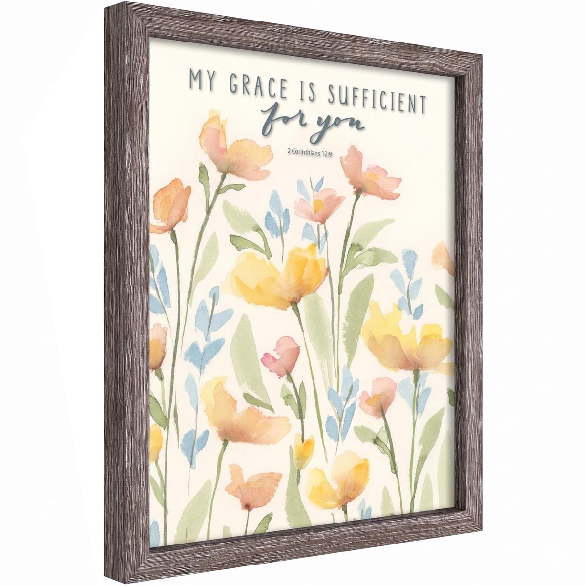 Framed Wall Art My Grace Is Sufficient (FRMWDWG-1114-106) by Dicksons, product view 2
