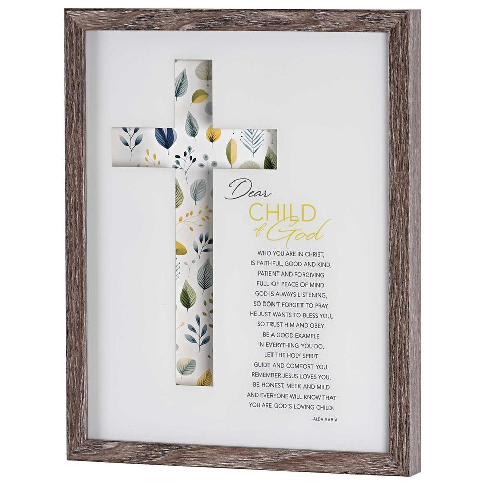Framed Wall Art Child Of God Boy by Dicksons