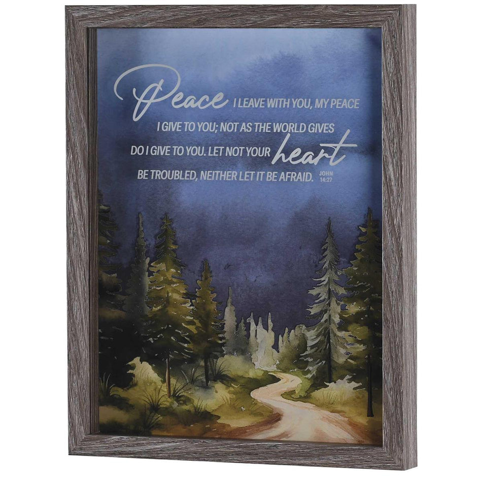 Inspirational Christian Wall Hanging Shadow Box Style Framed Wall Décor (FRMWDWG-1114-99) by Dicksons