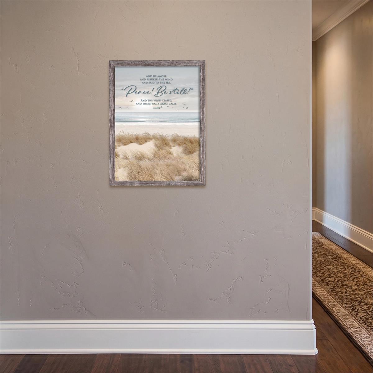 Framed Wall Art Peace Be Still Mark 4:39 by Dicksons, product view 3