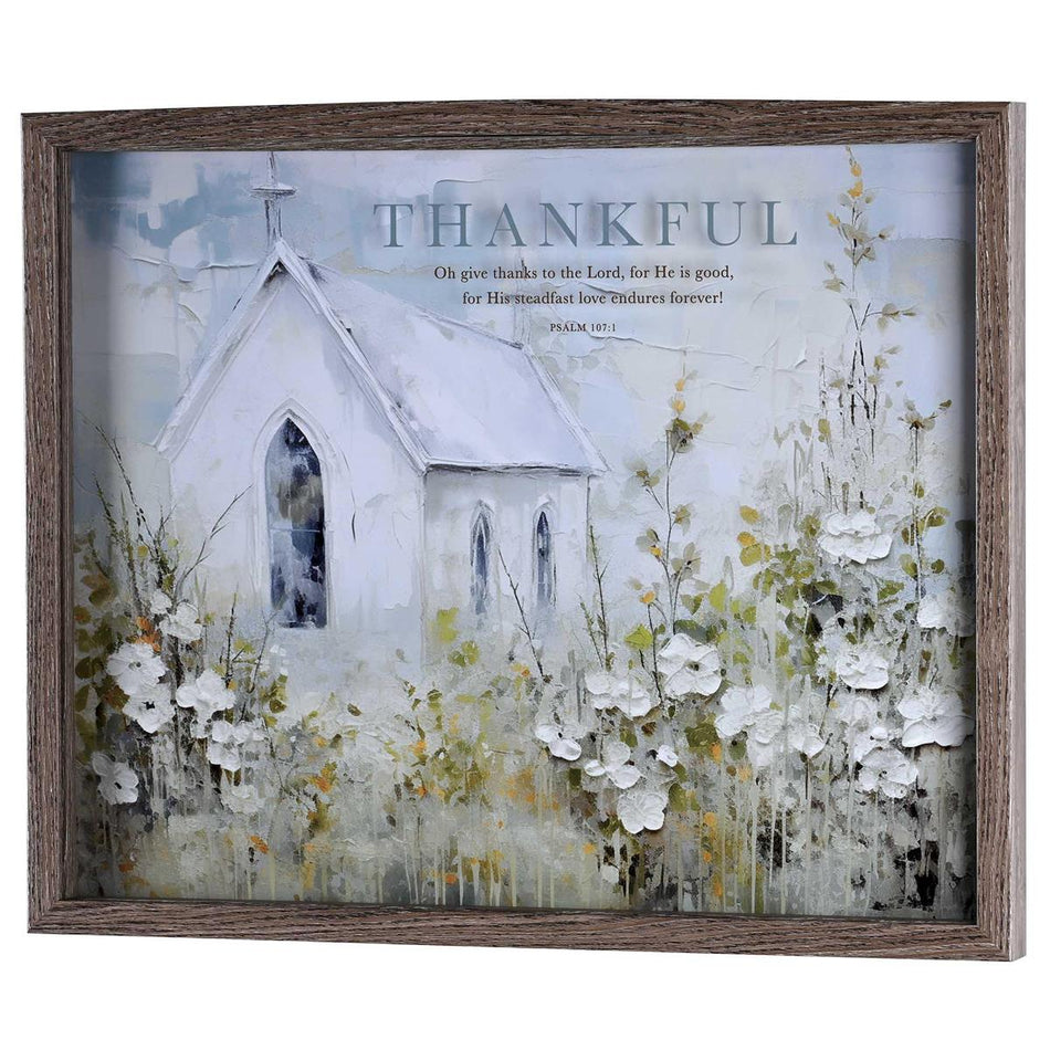 Inspirational Christian Wall Hanging Shadow Box Style Framed Wall Décor (FRMWDWG-2016-4) by Dicksons