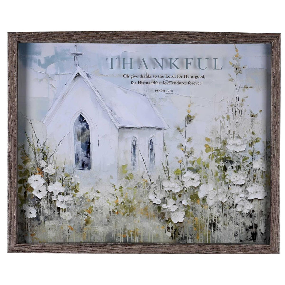 Inspirational Christian Wall Hanging Shadow Box Style Framed Wall Décor (FRMWDWG-2016-4) by Dicksons, product view 2