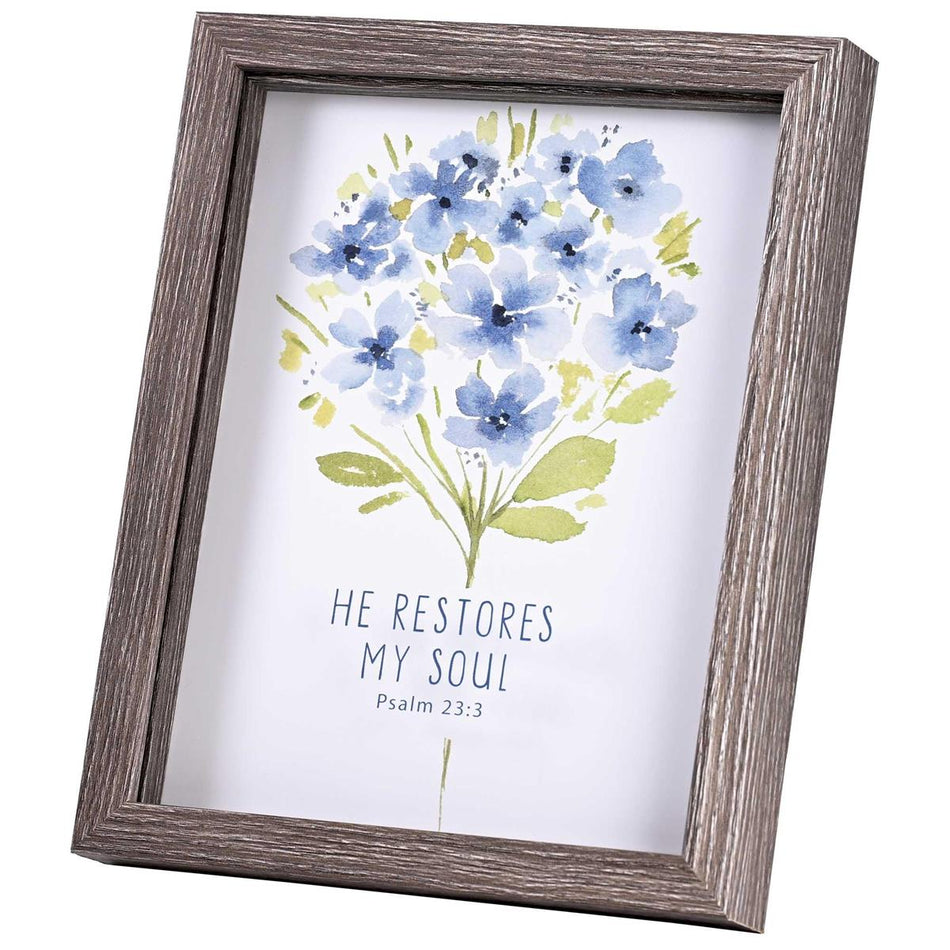 Inspirational Christian Wall Hanging Shadow Box Style Framed Wall Décor (FRMWDWG-810-100) by Dicksons