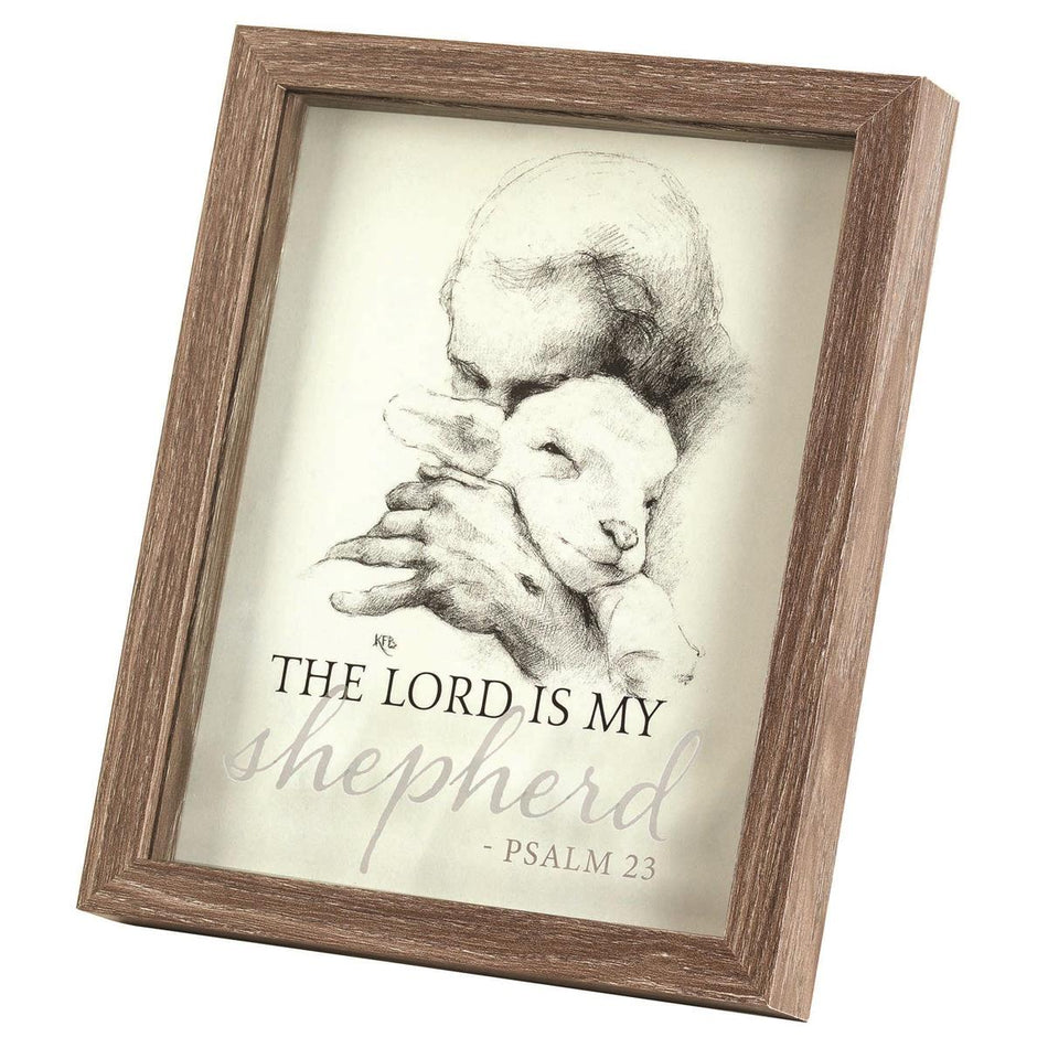 Framed Art Psalm 23 8x10 (FRMWDWG-810-58) by Dicksons