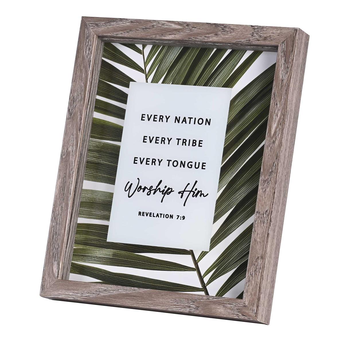 Framed Art Every Nation Tribe Tongue by Dicksons