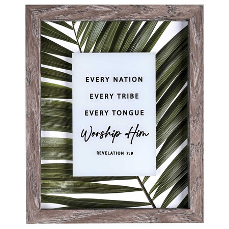 Framed Art Every Nation Tribe Tongue by Dicksons, product view 2