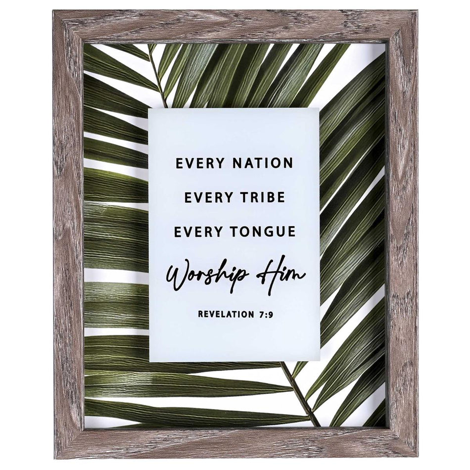 Framed Art Every Nation Tribe Tongue by Dicksons, product view 2