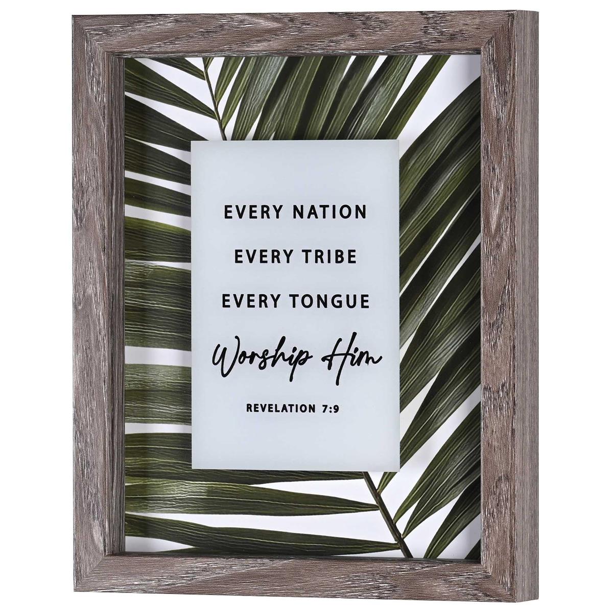 Framed Art Every Nation Tribe Tongue by Dicksons, product view 3